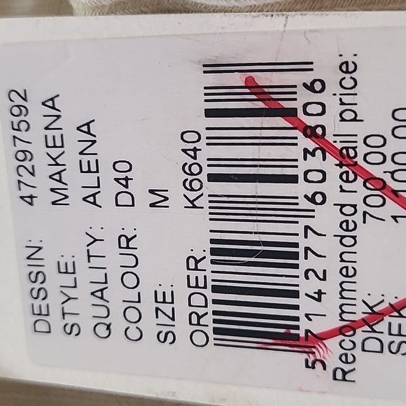 Makena Pants Cream MbyM - Picture 7 of 7